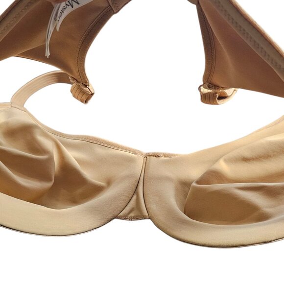 Le Mystere Underwire Lace Bra, Beige, Large Cup, Size 36G - Picture 4 of 6